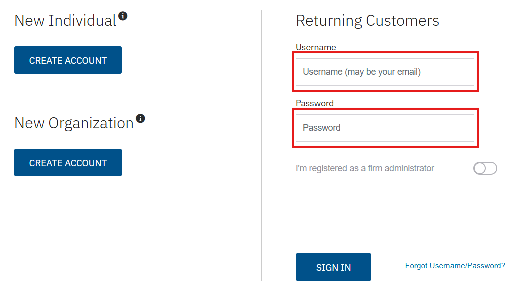 CPEdge login form